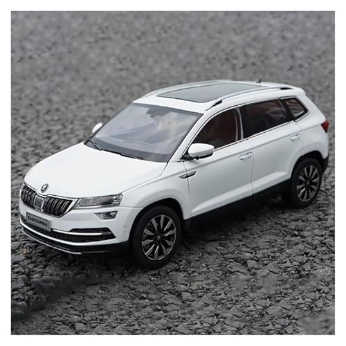 1:18 for Skoda Kernik City SUV Legierung Automodell Simulation Statische Miniaturfahrzeugmodell Dekorationssammlung(White) von EXYFRUX