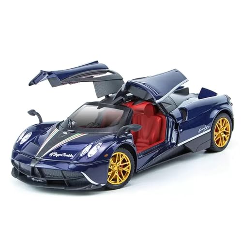 1:24 for Pagani Chinesischen Drachen Super Auto Legierung Auto Modell Simulation Statische Miniatur Fahrzeug Modell Dekoration Sammlung(Blue) von EXYFRUX