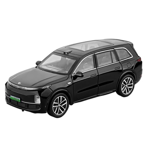 1:32 for Ideal Auto L9 New Energy Flaggschiff SUV Druckgusslegierung Automodell Miniatursimulation Fahrzeugmodell(Black) von EXYFRUX