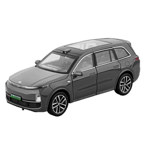 1:32 for Ideal Auto L9 New Energy Flaggschiff SUV Druckgusslegierung Automodell Miniatursimulation Fahrzeugmodell(Gray) von EXYFRUX