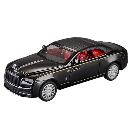 1:32 for Rolls Royce Dawn Cabrio Legierung Auto Modell Simulation Miniatur Fahrzeug Modell Dekoration Ornamente(Black) von EXYFRUX