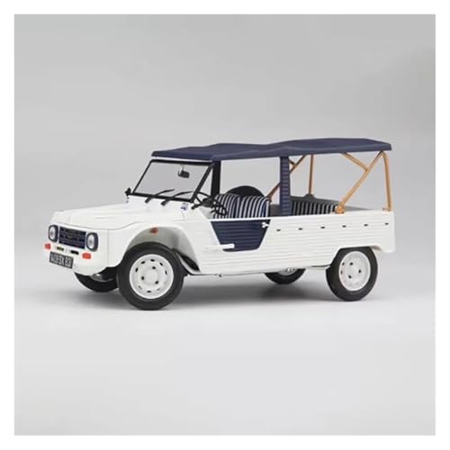 Druckguss 1/18 for Citroen Mehari Azur Vintage Classics Simulation Legierung Automodell Miniatur Fahrzeugmodell Dekorative Sammlung von EXYFRUX