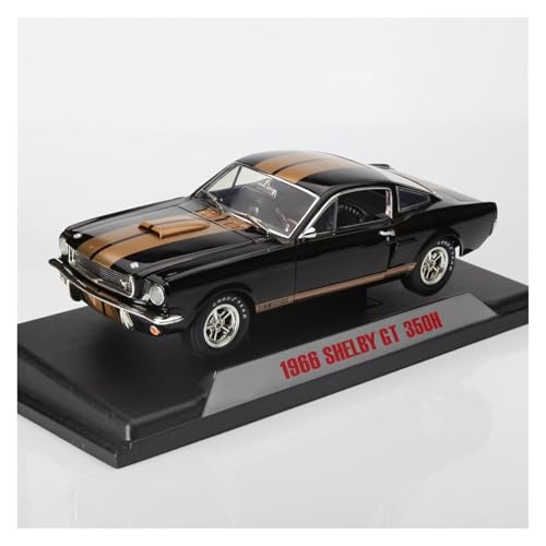 Druckguss 1/18 for Ford 1966 Shelby GT 350H Simulation Legierung Automodell Vollständig Geöffnete Tür Fahrzeugmodell Dekorationssammlung von EXYFRUX