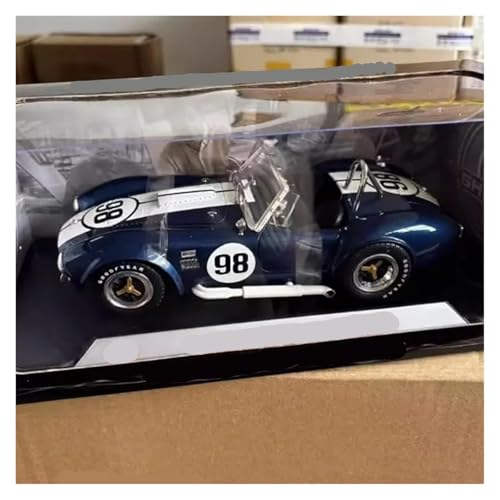 Druckguss 1/18 for Ford Shelby Cobra 427S/C Nr. 98 Legierung Automodellsammlung Simulation Miniaturfahrzeugmodell Dekoration von EXYFRUX