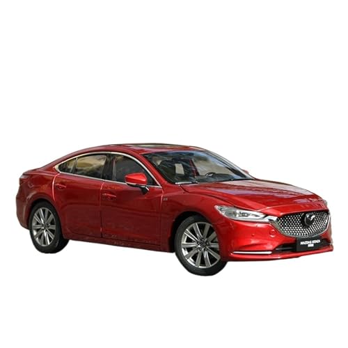 Druckguss 1/18 for Mazda 6 Atenza 2019 Legierung Automodellsammlung Simulation Vollständig Geöffnete Tür Miniaturfahrzeugmodelldekoration(Red) von EXYFRUX