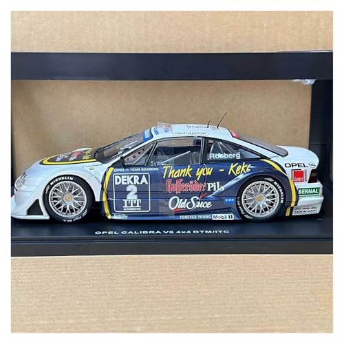 Druckguss 1/18 for OPEL CALIBRA V6#2 Doppelte Offene Tür Legierung Rennwagen Modell Miniatur Fahrzeug Modell Dekoration Sammlung von EXYFRUX