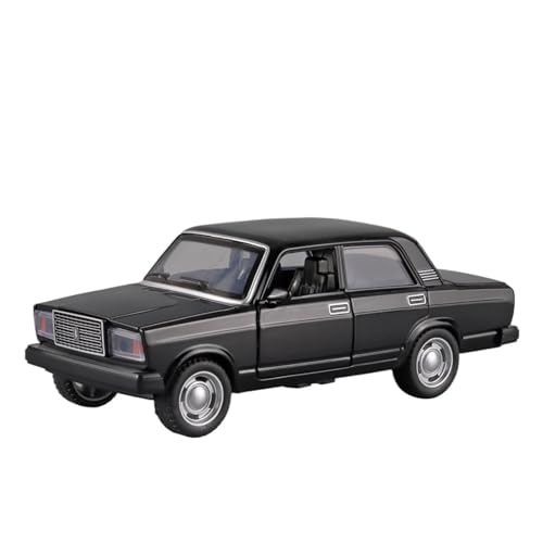 Druckguss 1/32 for Lada NIVA Legierung Geländewagenmodell Simulation Sound Und Licht Vollständig Geöffnete Tür Miniaturfahrzeugmodellsammlung(Lada 2017 Black) von EXYFRUX