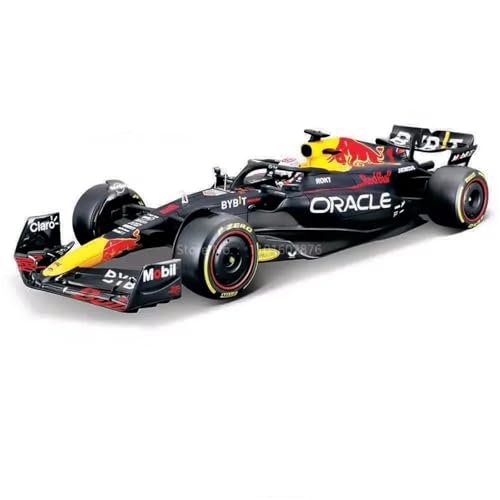 Druckguss 1:18 F1 2024 for Ferrari SF24#16 Lecler #55 Sainz Formel Racing Legierung Auto Modell Druckguss Miniatur Fahrzeug Modell Sammlung(1-18 2023 RB19-1) von EXYFRUX