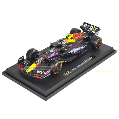 Druckguss 1:18 F1 2024 for Ferrari SF24#16 Lecler #55 Sainz Formel Racing Legierung Auto Modell Druckguss Miniatur Fahrzeug Modell Sammlung(1-18 RB19-11 Miami) von EXYFRUX