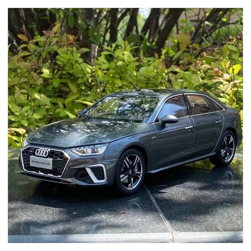 Druckguss 1:18 for Audi 2020 Classics A4L Simulationslegierungsautomodell Vollständig Geöffnete Tür Miniaturfahrzeugmodelldekoration(Chrome) von EXYFRUX