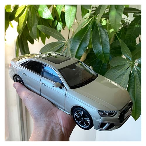 Druckguss 1:18 for Audi 2020 Classics A4L Simulationslegierungsautomodell Vollständig Geöffnete Tür Miniaturfahrzeugmodelldekoration(Light Gold) von EXYFRUX