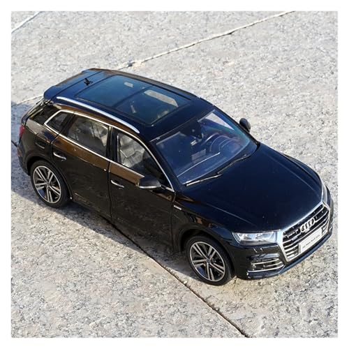 Druckguss 1:18 for Audi Q5L 2018 SUV-Automodell Aus Legierung. Wertvolle Sammlerstücke Und Souvenirs. Miniatur-Fahrzeugmodell Mit Vollständig Geöffneter Tür.(Black) von EXYFRUX