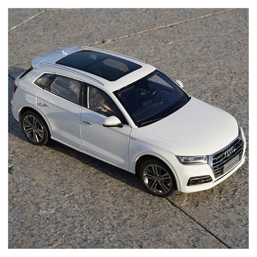 Druckguss 1:18 for Audi Q5L 2018 SUV-Automodell Aus Legierung. Wertvolle Sammlerstücke Und Souvenirs. Miniatur-Fahrzeugmodell Mit Vollständig Geöffneter Tür.(White) von EXYFRUX