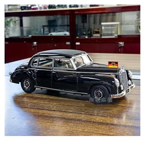 Druckguss 1:18 for Benz Vintage Classic 300S W186 S-Klasse Legierungsautomodell Simulation Vollständig Offene Tür Miniaturfahrzeugmodell von EXYFRUX