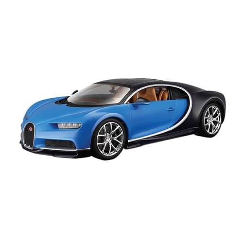 Druckguss 1:18 for Bugatti Divo Chiron Sport Simulation Legierung Automodell Vollständig Geöffnete Tür Fahrzeugmodell Sammlung Ornamente(Chiron Blue) von EXYFRUX