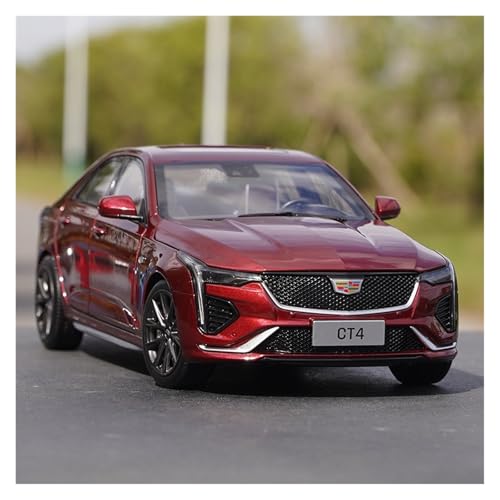 Druckguss 1:18 for Cadillac Classic CT4 Legierung Automodell Sammlung Simulation Vollständig Offene Tür Miniatur Fahrzeugmodell Dekoration von EXYFRUX