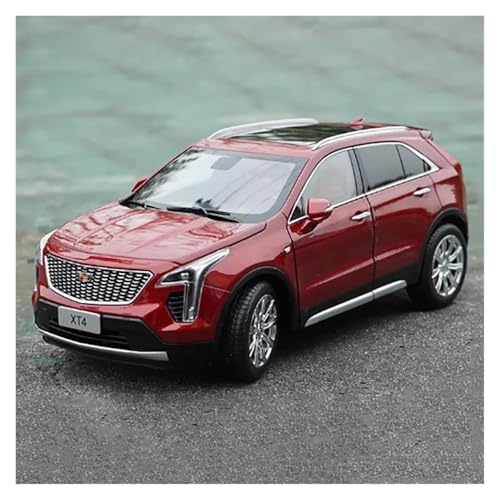 Druckguss 1:18 for Cadillac XT4 2022 SUV Simulation Legierung Automodell Sammlerstück Vollständig Offene Tür Miniatur Fahrzeugmodell Dekoration von EXYFRUX