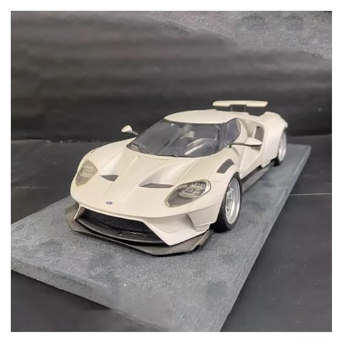 Druckguss 1:18 for Ford GT Wide Body Modifizierte Version Harz Automodelle Simulation Statische Miniaturfahrzeugmodellsammlung von EXYFRUX