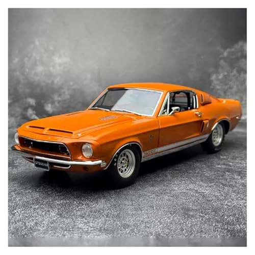 Druckguss 1:18 for Ford Shelby 1968 GT500 KR Muscle Car Legierung Automodell Simulation Statische Miniaturfahrzeugmodelldekoration von EXYFRUX