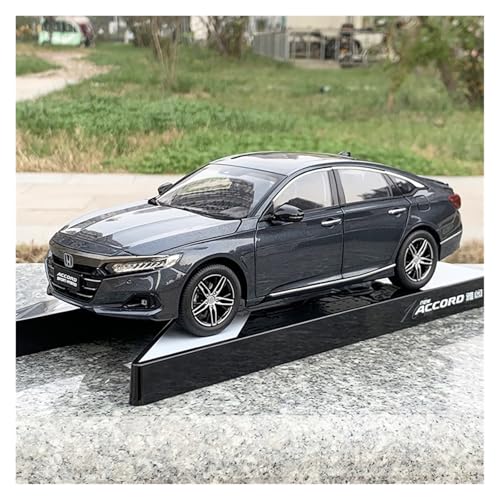 Druckguss 1:18 for Honda 2022 10th Accord Hybrid Vollständig Offene Tür Legierung Auto Modell Miniatur Fahrzeug Modell Sammlung Souvenirs(10th Titanium) von EXYFRUX