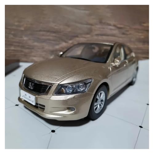 Druckguss 1:18 for Honda Accord Der 8. Generation, Goldlegierung, Automodelle, Sammlerstücke, Vollständig Geöffnete Tür, Fahrzeugmodelldekoration von EXYFRUX