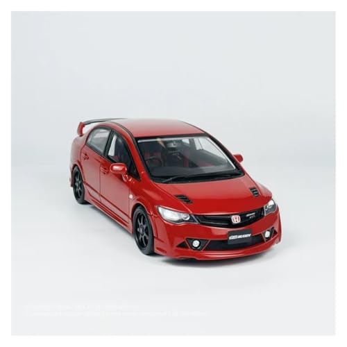 Druckguss 1:18 for Honda Civic Mugen RR FD2 Komplett Geschlossenes Harz Automodell Sammlerstücke Miniatur Fahrzeugmodell Dekoration von EXYFRUX