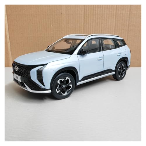 Druckguss 1:18 for Hyundai NU2 Mufasa IX35 Legierung Automodellsammlung Simulation Vollständig Geöffnete Tür Fahrzeugmodelldekoration(Blue) von EXYFRUX