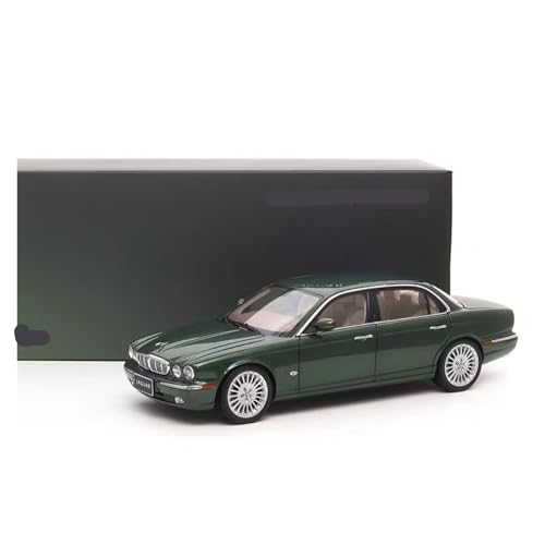 Druckguss 1:18 for Jaguar Classic Retro XJ40 X350 Legierung Simulation Automodelle Vollständig Offene Tür Miniatur Fahrzeugmodell Dekoration(X350 Green) von EXYFRUX