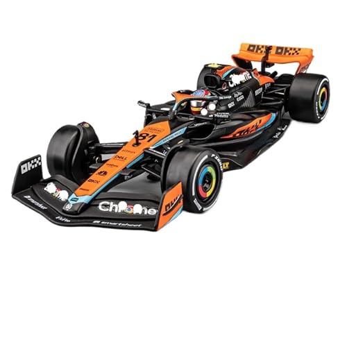 Druckguss 1:18 for McLaren MCL60 F1 Formel-1-Auto, Legierungssimulationsautomodell, Miniaturfahrzeugmodell, Dekorative Sammlung(81#) von EXYFRUX