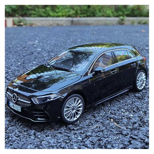 Druckguss 1:18 for Mercedes-Benz GLA 180 Klasse A Legierungsautomodell Simulation Vollständig Geöffnete Tür Miniaturfahrzeugmodelldekoration(Black) von EXYFRUX