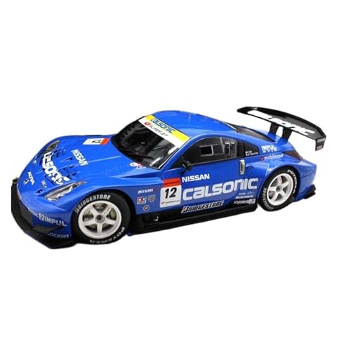 Druckguss 1:18 for Nissan GT CALSONIC IMPUL Z 2005 12# Legierung Racing Modell Sammlerstücke Miniatur Fahrzeug Modell Dekoration von EXYFRUX