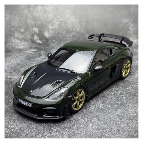Druckguss 1:18 for Porsche 911 GT4 Klassische Sportwagen Legierung Automodell Simulation Vollständig Offene Tür Miniatur Fahrzeugmodell(Black) von EXYFRUX