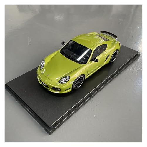 Druckguss 1:18 for Porsche Cayman R 2012 Komplett Geschlossene Harz Auto Modell Sammlung Simulation Miniatur Fahrzeug Modell Dekoration von EXYFRUX