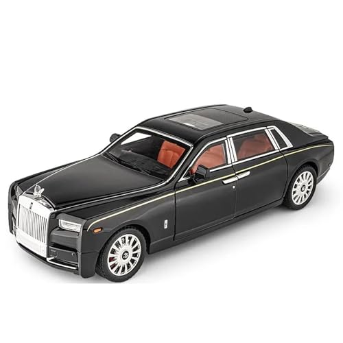 Druckguss 1:18 for Rolls-Royce Phantom Klassische Luxus Autos Legierung Auto Modell Simulation Statische Miniatur Fahrzeug Modell Sammlung(Black) von EXYFRUX