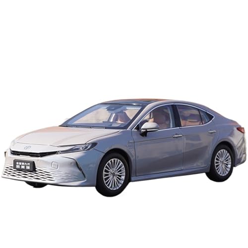 Druckguss 1:18 for Toyota 9. Generation Camry XSE/LE 2024 Legierungsautomodell Simulation Vollständig Geöffnete Tür Miniaturfahrzeugmodell(LE-Gray) von EXYFRUX