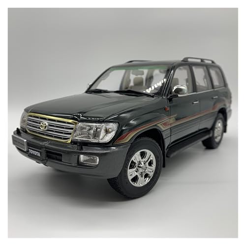 Druckguss 1:18 for Toyota Land Cruiser 4700 LC100 Vollständig Offene Tür Legierung Auto Modell Miniatur Fahrzeug Modell Dekoration Sammlung(Green) von EXYFRUX