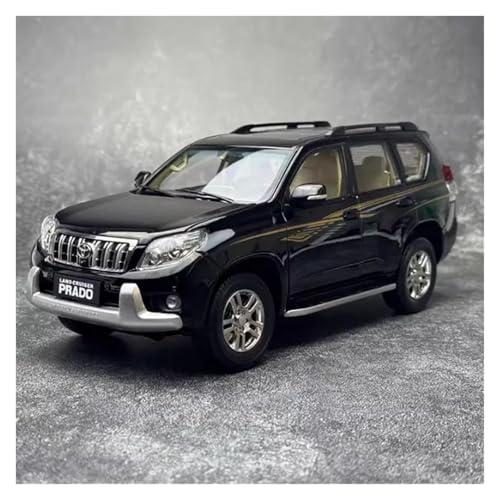 Druckguss 1:18 for Toyota Prado Overlord LC150 Legierung Automodell Simulation Vollständig Offene Tür Miniatur Fahrzeugmodell Dekoration(Green Decals) von EXYFRUX