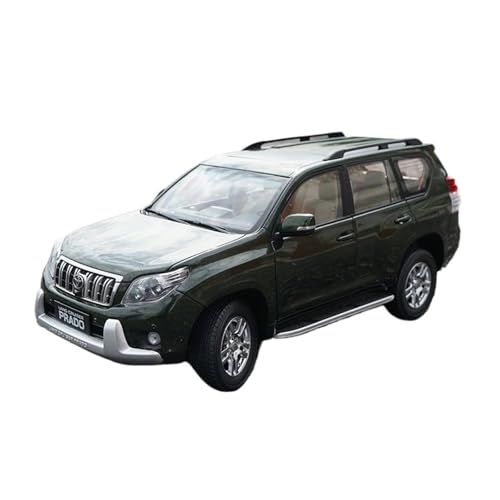 Druckguss 1:18 for Toyota Prado Overlord LC150 Legierung Automodell Simulation Vollständig Offene Tür Miniatur Fahrzeugmodell Dekoration(Solid Green) von EXYFRUX