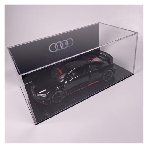 Druckguss 1:24 for Audi Q5 Q8 A6L A7 A8 R8 RS7 Legierung Auto Modell Sammlung Serie Sound Und Licht Voll Offene Tür Fahrzeug Modell(R8 Black) von EXYFRUX