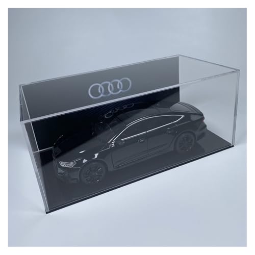 Druckguss 1:24 for Audi Q5 Q8 A6L A7 A8 R8 RS7 Legierung Auto Modell Sammlung Serie Sound Und Licht Voll Offene Tür Fahrzeug Modell(RS7 Black) von EXYFRUX