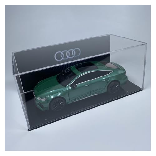 Druckguss 1:24 for Audi Q5 Q8 A6L A7 A8 R8 RS7 Legierung Auto Modell Sammlung Serie Sound Und Licht Voll Offene Tür Fahrzeug Modell(RS7 Green) von EXYFRUX