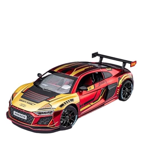 Druckguss 1:24 for Audi RS7 RS6 Legierung Automodell Simulation Sound Und Licht Pullback Auto Vollständig Geöffnete Tür Fahrzeugmodellsammlung(R8) von EXYFRUX