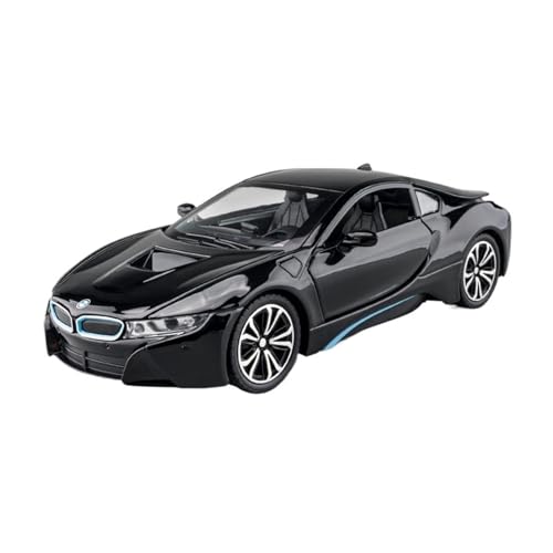 Druckguss 1:24 for BMW I8 Supercar X5 SUV Legierung Simulation Automodell Sound Und Licht Pullback Miniaturmodell Sammlung Ornamente(I8 Black) von EXYFRUX