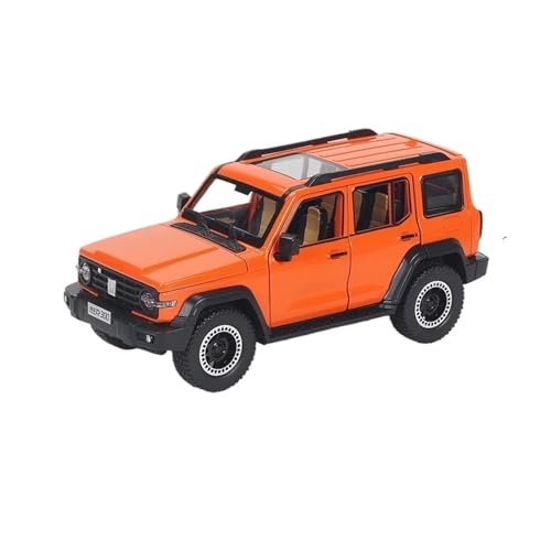 Druckguss 1:24 for Great Wall Motors Great Wall Cannon Tank 300 500 Hi4T Legierung Automodell Sound Und Licht Miniaturfahrzeug Modellserie(300 orange) von EXYFRUX