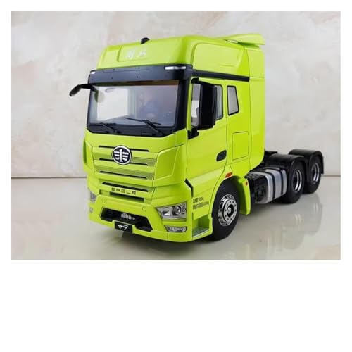 Druckguss 1:24 for Jiefang J7 Traktion Kopf Engineering Transport LKW Legierung Auto Modell Simulation Miniatur Fahrzeug Modell Sammlung(Bud Green) von EXYFRUX