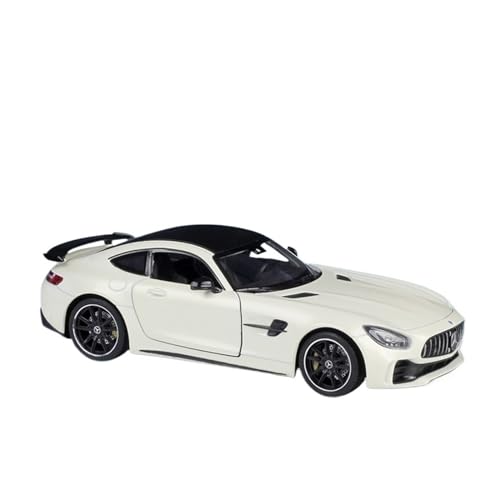 Druckguss 1:24 for Mercedes-Benz GTR Sportwagen Legierung Automodelle Simulation Vollständig Geöffnete Tür Miniaturfahrzeugmodellsammlung(White) von EXYFRUX