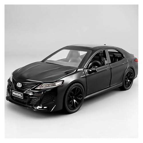 Druckguss 1:24 for Toyota Camry Der Neuen Generation Simulation Legierung Automodell Vollständig Geöffnete Tür Fahrzeugmodell Dekorationssammlung(Black) von EXYFRUX