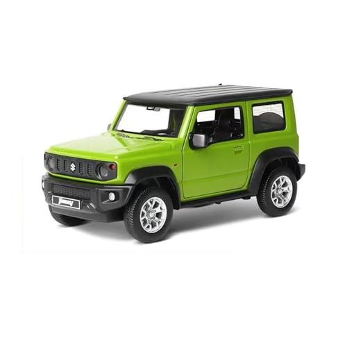 Druckguss 1:26 for Suzuki Jimny Retro SUV Simulation Legierung Automodell Vollständig Geöffnete Tür Pull Back Fahrzeugmodell Sammlung Ornamente(Green) von EXYFRUX