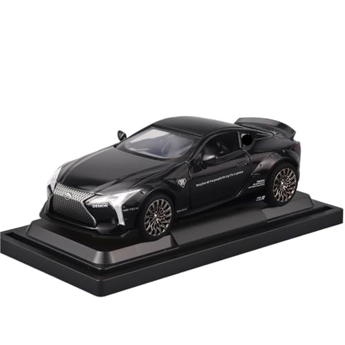 Druckguss 1:32 1:24 1:18 for Lexus LX570 ES300 LC500 Simulation Legierung Auto Modell Vollständig Offene Tür Pull-Back Fahrzeug Modell Sammlung Ornamente(1:32 LC500 Black) von EXYFRUX