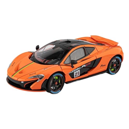 Druckguss 1:32 1:24 for McLaren P1 720 Legierung Auto Modell Simulation Vollständig Offene Tür Rückkehr Zur Macht Miniatur Fahrzeug Modell Ornamente(Orange 1/24 P1) von EXYFRUX